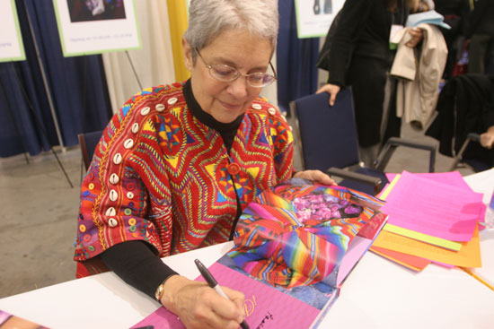 Photo - Paola Gianturco Signs Books