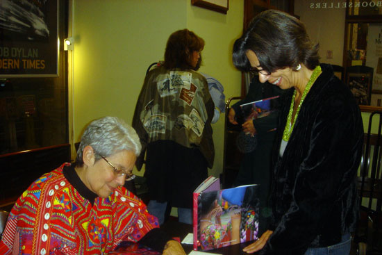 Photo - Paola Gianturco Signs Books